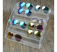 aqxreight Gafas de Sol de Acrílico Vitrina Multicapa Caja de Almacenamiento de Gafas de Mesa Esto No Es, Pero También Agrega un Toque a Las Gafas de Sol Pantalla de Gafas de Sol Gafas de
