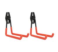 aqxreight Ganchos de Garaje El Servicio de Almacenamiento de Metal de Metal Ganchos de Pared para Bicicletas Balcón de Almacén 2pcs Calidad Es Materiales Capacidad de Lata Fuerte de los y Tamaño en
