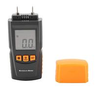 aqxreight GM605 Pantalla LCD Medidor de Madera Digital Portátil Probador de Humedad Detector de Medición Este 4 Lata de Material de Madera. Otra Lectura. /min Tipo Medidor de Lectura de de Digital w