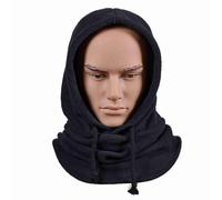 aqxreight Gorro Cálido de Invierno para Deportes de Invierno, Protector Facial, Calentador de Cuello para Ciclismo, esquí, Motociclismo, Forro Suave y Cómodo Ajustable, Súper para Tu Cara (BLACK)