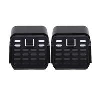 aqxreight Gutter Bownspout Connector Bownscut Sutlet Stop para 3x4 Pulgadas Una Canaleta que Garantiza y DiseñA la Collos Descendente Connectordownspout Filter Downpouts Bottom GuardType A (BLACK)