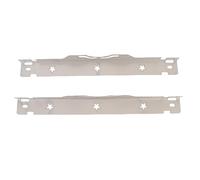 aqxreight Herramienta de Alineación de Ruedas Placa de Acero Inoxidable Herramienta de Alineación de Dedos Automotrices con Orificios para Colgar 2 Cintas Métricas para Deformación UTV y No de de