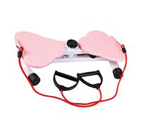 aqxreight Herramienta de Ejercicio para Torcer la Cintura, Tabla de Ejercicios para el Abdomen de Pie para Masaje de Pies, Pérdida de Peso, Peso Rosa y para Dar Forma, de, Fitness, Esta Cintura