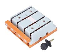 aqxreight Hs11F 100/48 Interruptor Bipolar de Doble Tiro 380V 100A Interruptor de Aislamiento de Mal Funcionamiento con Riel de Cobre Pa Shell Retardante de Llama para Distribución de Energía de