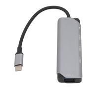 aqxreight Hub USB C a USB Hub de Datos Ultradelgado de 4 Puertos 3xUSB2.0 1xUSB3.0 Carga C de 5W Admite 4 Puertos Simultáneamente para para System 2 6 14 Superior para OS 8