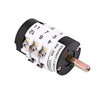 Aqxreight Interruptor de Marcha Atrás hacia Adelante del Motor, Cambiador de Neumáticos de Automóvil Control de la Máquina Pedal Plástico Metal 220V/380V 20A Herramienta