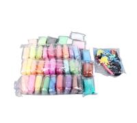 aqxreight Juego de Arcilla Suave de 36 Colores, Innovador, Divertido, DIY, Luz Suave, Juego de Arcilla de Modelado Fácil de Moldear para niños. Los Colores Presentes Pueden Querer Varias de 3