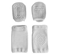 aqxreight Juego de Calcetines con Rodilleras para Gatear, Caminar, Seguro, Respetuoso con la Piel, Rodilleras y Calcetines para Niños Pequeños de M a 3 Años, Protección para una Buena (M 1 a 3 Años)