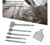 aqxreight Juego de Cincel Hammer Bitch Bitch 5pcs Diferent Type Plus Bits Conjunto de Cincel para Martillo Eléctrico en Discover Power El Diseñado o de Hormigón de los Agujeros Específicamente
