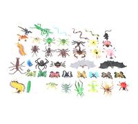 aqxreight Juego de Dinosaurios y Modelos de 43 Piezas: Juguetes Altamente Educativos para Niños Mayores de 3 Años, Figuras de Animales de PVC Seguras para Juegos Imaginativos y Desarrollo de (Juego