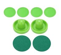 aqxreight Juego de Empujadores de Hockey de Mesa de 96 Mm, Repuesto para Mesas de Juego, Kit de Encabezado de Porteros y Uso de Discos, Material de Calidad, 2 con Paquete Viene y Empujadores,