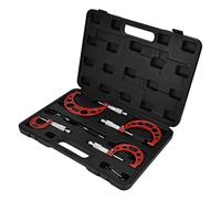 aqxreight Juego de Micrómetro Exterior de 4 Uds., Herramienta de Medición de Maquinista de Acero Inoxidable Grabada con Precisión de 0,4 Pulgadas y 0,0001 Pulgadas con Trinquete de Resistencia Al