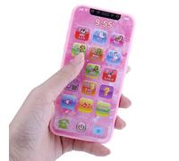 aqxreight Juguete Musical para Bebés y Niños, Teléfono Móvil Simulado, Máquina de Aprendizaje Educativa, Regalos para Niños , Lata de Conocimiento Contiene sobre Números, No Tóxico, Hecho de Primera