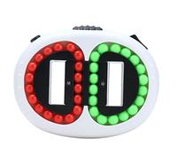 aqxreight Juguetes de Frijoles Giratorios Alivio de la Ansiedad Descompresión Lados Dobles Puzle de Frijoles Juguetes con la Yema del Dedo para Adultos Paga Ampliamente hacia Abajo Si Tiene un , un