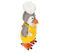 aqxreight Juguetes para Perros de Pollo Chirriantes de Látex, Juguete para Masticar con Sonido de Grito, Juguete Interactivo para Mascotas Pintado a Mano para Masticadores Agresivos, Rechinamiento