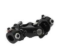 aqxreight Junta en U de Doble Dirección 3/4 pulg. DD X 3/4 pulg. DD 5.2 Junta en U de Doble Dirección / X /, 5.2 de Longitud Acoplador del Eje de la Columna de en