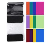 aqxreight Kit de Color de Luz de Flash de Cámara de 12 Piezas, Tarjetas de Color Universales para Fotografía y Película de Temperatura de para Retratos, Eventos, Sesiones de Estudio