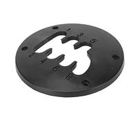 aqxreight Kit de Modificación de Palanca de Cambios TH8A, Palanca de Tiro Corto de 75mm, Actualización de Placa Media ABS para Simulación de Carreras con Sensación de Engranaje