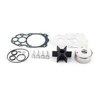 aqxreight Kit de Reparación de Bomba 6CEW007800 para Motores Fueraborda 225/250/300, Juego de Reconstrucción de Goma y Acero Inoxidable de Grado Marino de 15 Piezas, Compatible con 6CEW007800 OEM