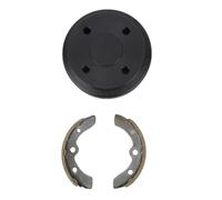 aqxreight Kit de Zapatas de Tambores de Freno de Carro, Tambores de Freno Traseros Duraderos de Primera Calidad y Juego de Zapatas de Autoajustables para DS 1995 y Posteriores