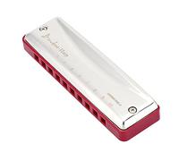 aqxreight KONGSHENG Benders Harp 10 Hole 20 Blues Armónica para Principiantes en la Clave del Sonido C Fortalecer la Armónica C Mayor de 10 Hoyos 20 Blues HarmonicaBenders (Berenjena)