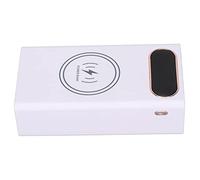 aqxreight L12 Edición de Carga Rápida DIY Power Bank Kit 12 Caja de Batería 22 5W con Cable con 15W InalámbricoNegro para para y F 12 Power Bank CaseDIY CaseDIY Box12 (White)