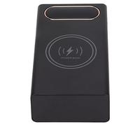 aqxreight L12 Edición de Carga Rápida DIY Power Bank Kit 12 Caja de Batería 22 5W con Cable con 15W InalámbricoNegro para para y F 12 Power Bank CaseDIY CaseDIY Box12 (Black)