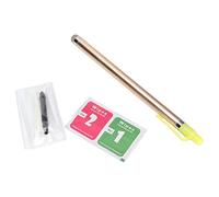 aqxreight Lápiz óptico Control Preciso Aleación de Aluminio Lápiz para Tableta de Aluminio de Alta Durabilidad Rosa sin Demora Este óptico Adopta un de Estable para y Este de Escritura (Gold)