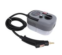 aqxreight Limpiador a Presurizado de Mano, Máquina de Limpieza Portátil de Alta Presión de 2500 W con Boquilla de Varilla Curvada Alargada y Cepillos Múltiples, para Cocina, Baño, (Enchufe europeo