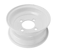 aqxreight Llanta de Rueda de Remolque de 8x3,75 4,80-8, 4 Agujeros, Llanta de Carro de Acero Resistente de 8 Pulgadas para Remolque de Barco, Utilitario, Vagón de Césped