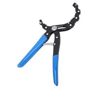 aqxreight Llave de Filtro de Aceite Ajustable Herramienta de Extracción de Filtro de Aceite Autoajustable Universal Resistente para Automóviles Motocicletas Mecánicos Profesionales Metal