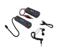 aqxreight Localizador de Cables Subterráneo Profesional y Trazador de Alambre para Detectar Líneas Enterradas de hasta 1640 Pies con Profundidad y Retroalimentación
