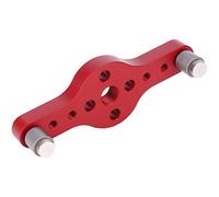 aqxreight Localizador de Punzones para Carpintería de Aleación de Aluminio, Abridor de Orificios Rectos, Guía de Perforación, Herramientas de Hardware que Se Pueden Coser Hechas de Madera de Alta