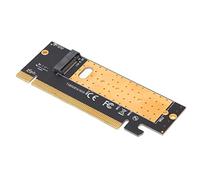 aqxreight M.2 a PCIe 3.0 Adaptador 8GB/S Velocidad para Ranura X16 Ideal para Varios Tamaños y Sistemas de SSD NVME con Diseño de Emisiones de Calor