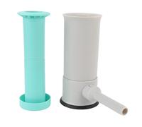 aqxreight Máquina Embutidora Manual de Salchichas Kit de Herramientas para Hacer Salchichas Manual de Gran Capacidad con 4 Tubos de Relleno para la Cocina del Hogar y para que la Familia Pueda