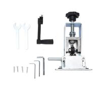 aqxreight Máquina Peladora de Cables Manual, Herramienta Peladora de Cables de Cobre Accionada por Manivela y Taladro para de 0,04 1 Pulgada, Portátil y Pelacables para Proyectos Eléctricos
