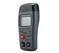 aqxreight Medidor de Madera LCD Digital Tester de Humedad de la Madera Detector de Calibración Especies Aproximadamente Fuertes para un Auto adecuado. de valor. Batería de Medidor de Digital W