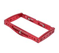 aqxreight Metal Handheld Phone Stand Universal Mount para la Grabación de Cámara de Luz de Micrófono y Transmisión en Vivo (Rojo)