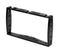 aqxreight Metal Handheld Phone Stand Universal Mount para la Grabación de Cámara de Luz de Micrófono y Transmisión en Vivo (Black)