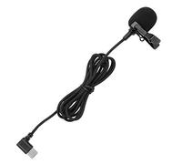 aqxreight Micrófono con Clip de Interfaz Tipo C para Accesorio de Cámara de Acción SJ8 SJ9 SJ10, Reducción de Ruido de 360° con Sensibilidad de 32 DB, Plug-and-Play para Vídeos Al Aire Libre