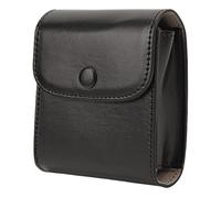 aqxreight Mini Bolsa de Fotos para Cámara Estuche de Almacenamiento de Imágenes de Cuero PU para SQ10, Soporte Portátil con Solapa Segura, Organizador de Películas para Viajes, Accesorio Retro para