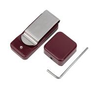 aqxreight Mini Bolsillo de Plástico para Billar Inglés, Accesorio de Cubierta para Tiza Estándar