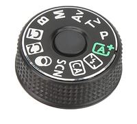 aqxreight Modo de Cubierta Superior de la Cámara Dial Dial ABS Robusto Modo de Cubierta Superior de la Cámara Reemplazo de la Tapa de la para 80d Nuestro de de la de la Botón Dialcamera Tope de Tapa