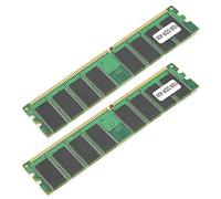 aqxreight Módulo de Memoria de 2 Piezas para Computadora de Escritorio para Módulo PC3200 de Doble Cara de 16 Granos DDR 1 GB 400 MHz para Soportar Altas Temperaturas y Presenta una