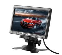 aqxreight Monitor de Coche Pantalla de Alta Definición Retrovisor Inverso Accesorio para Automóvil de 7 Pulgadas
