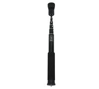 aqxreight Monopié de Cámara de Aleación de Aluminio de 6 Secciones Telescópico 28 122 Cm monopié de Fotografía de Viaje Portátil para Cámara sin Espejo Smartphone Micrófono Luz LED