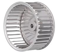 aqxreight Motor de Soplador de Rueda Centrífuga MultiWing Herramienta Eléctrica de Hoja Galvanizada 6 Pulgadas 156x76x12 Hoja de 7 Mm Resistente con Th Rueda de Ventilador Centrífugo de Alas