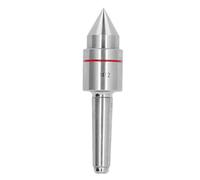 aqxreight MT2 Live Center Herramienta de Torneado de Cono Morse de 60° de Acero con Alto Contenido de Carbono con Rodamientos Triples para Torno CNC de Alta Velocidad - Centro de Contrapunto a