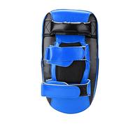 aqxreight Muay Thai Boxing Kicking Curve Pad -Feet Fun Target Punching Shield Blue 1. Hecho de Materiales de, Más y Resistente Al Desgaste. 2. La Parte Cerrada está Diseñada con (Negro Rojo) (Negro)