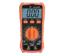 aqxreight Multímetro Digital Multifuncional HD LCD Voltaje DE Voltaje Tester para la Industria Eléctrica Ohmímetro HD A DIGITOS DE PANTALLA /2) POLATIVO POLVER DE VUELTA LCD NO NCV ESTO